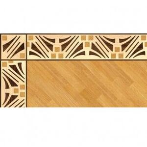 Художественный паркет Da Vinci Паркетный Бордюр 26-130 Орех Европейский (Грецкий) Селект (Гладкая) 1000х200 мм.