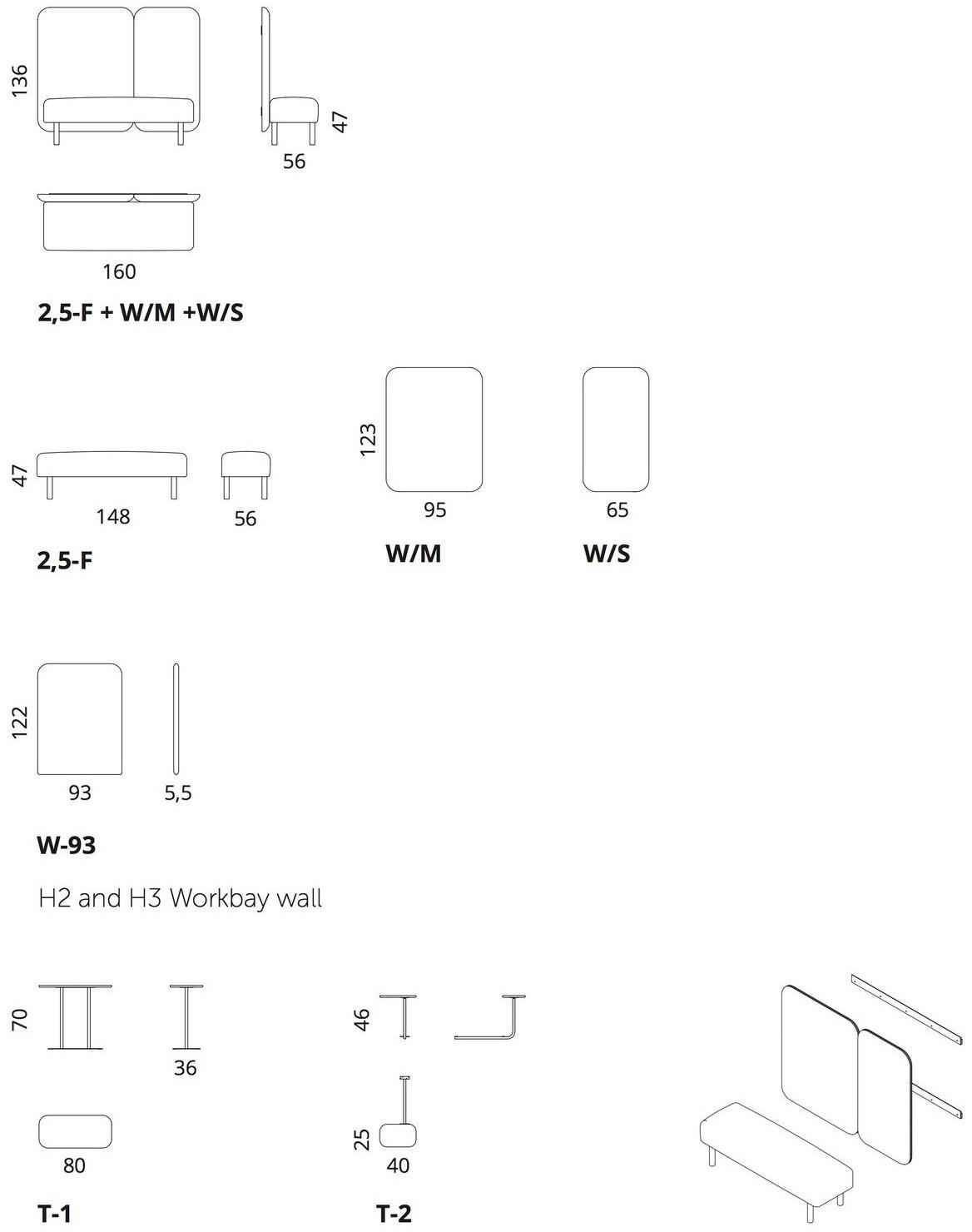 SOFTREND Кресло / офисный остров из ткани August sun-id-1455935 - Вид №7