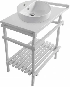 7234BI Напольная раковина стоящая овальная Galassia EDEN