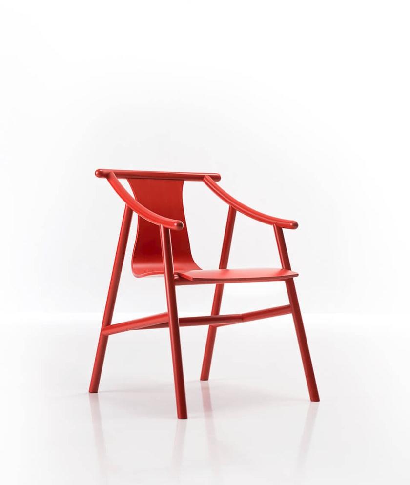 Wiener GTV Design Стул из бука с подлокотниками Magistretti sun-id-1471228 - Вид №7