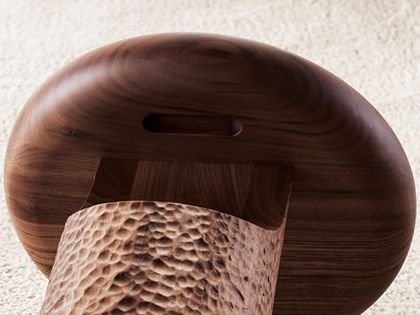 Круглый журнальный столик из массива дерева Vibieffe Quite luxury ARCH-00077320 - Вид №9