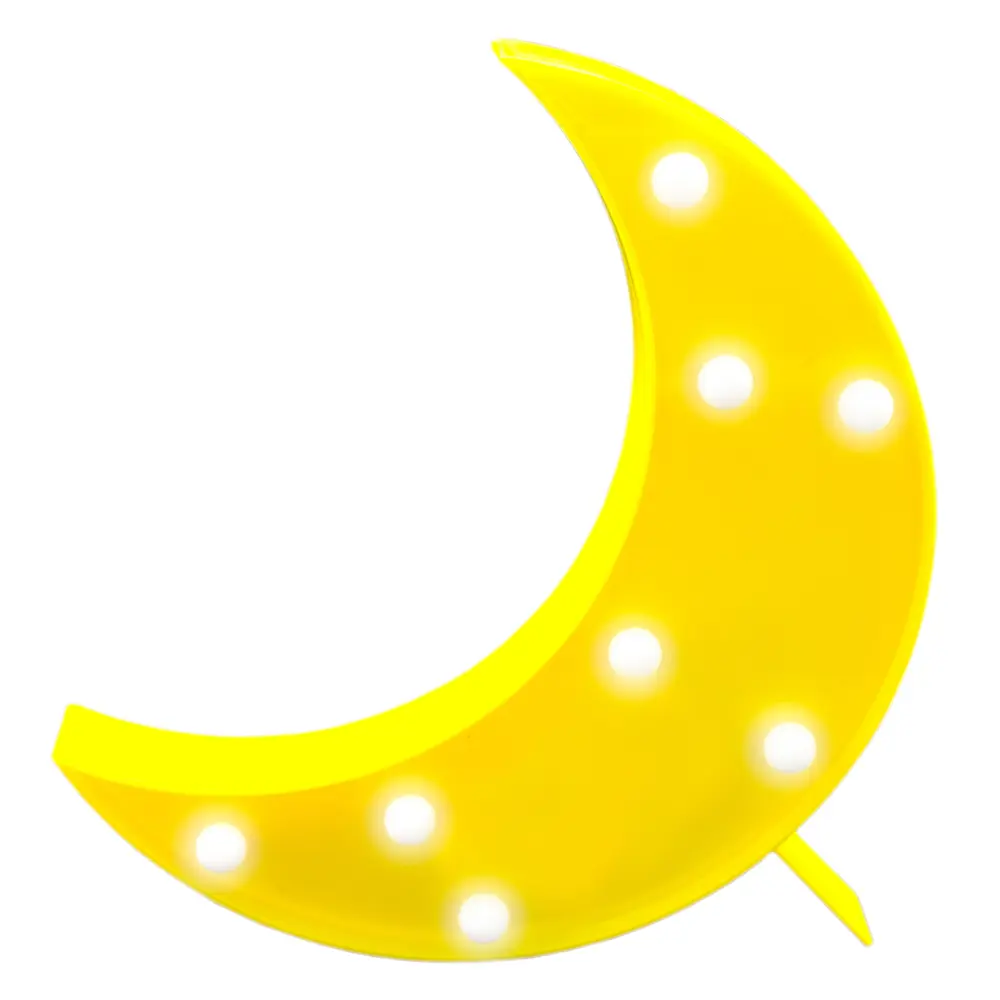 Ночник «Полумесяц» 3 Вт, цвет жёлтый APEYRON STLM-2109223
