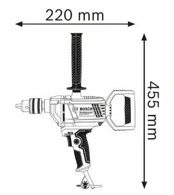 BOSCH PROFESSIONAL 1 скоростная дрель sun-id-1391002 - Вид №1