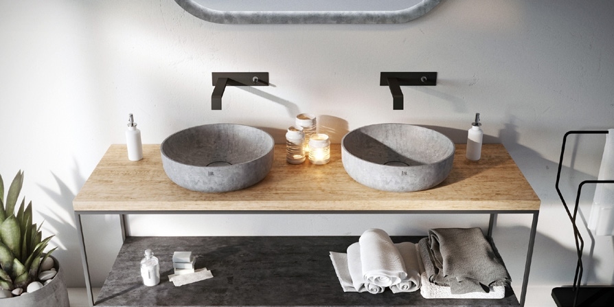 WB603SERYJ Накладная раковина на столешницу  овальная BetOn  - Вид №1