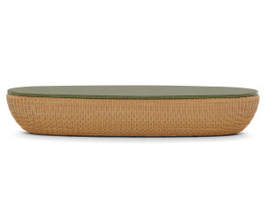 ПВХ овальный журнальный столик