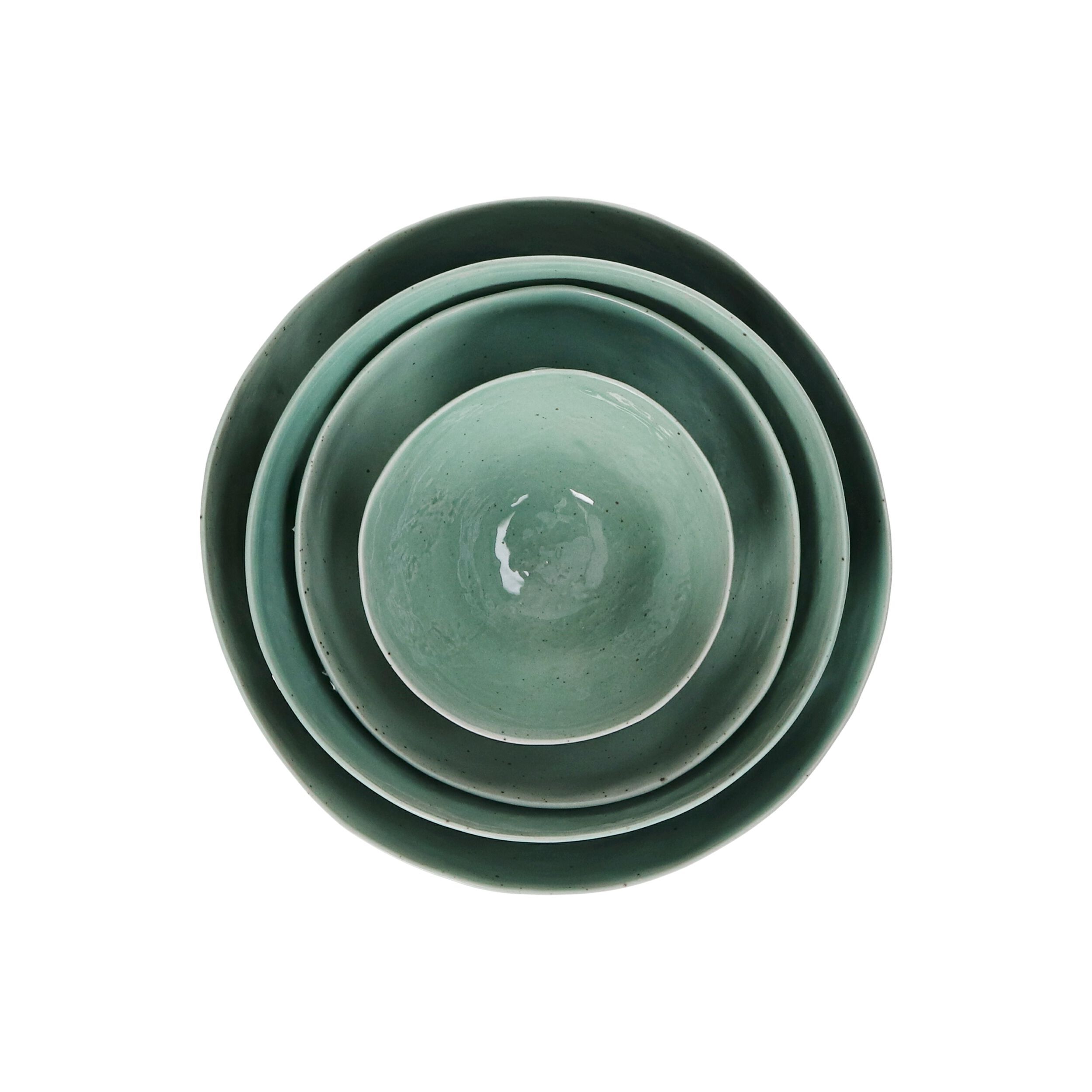 Фарфоровая тарелка с круглым дном POMAX Marmoris ARCH-00146944 - Вид №4