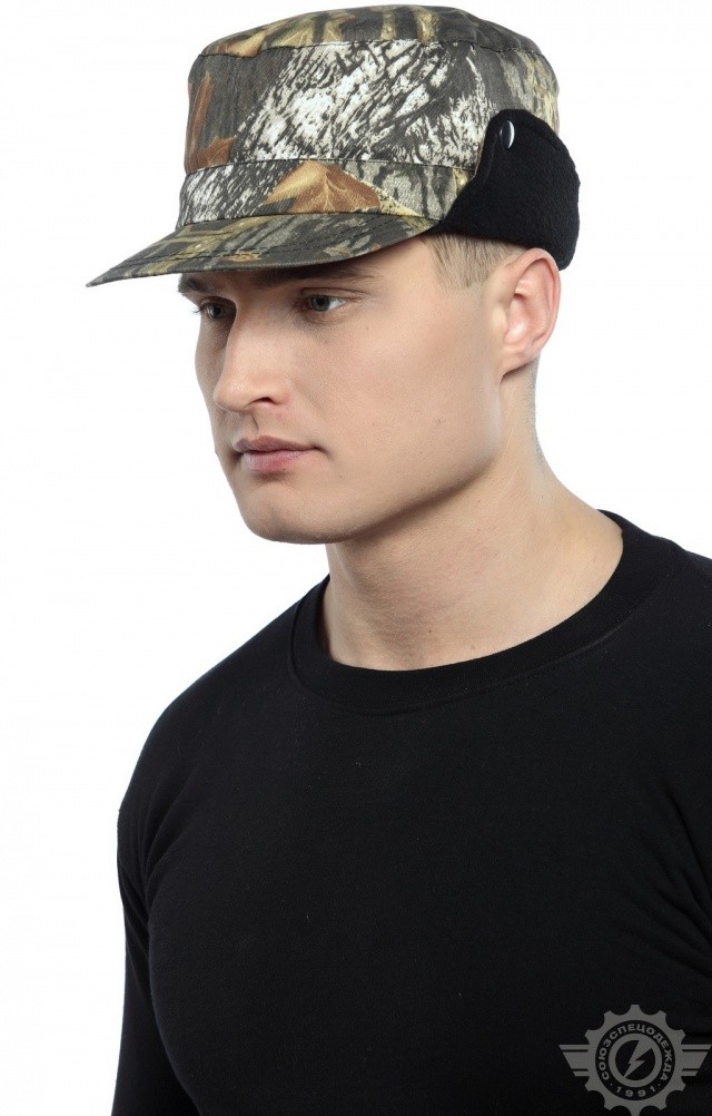 64536 Кепи "Егерь" зимняя камуфляж "Дубок"  Камуфляжная форма  размер 57 Спецодежда  - Вид №4