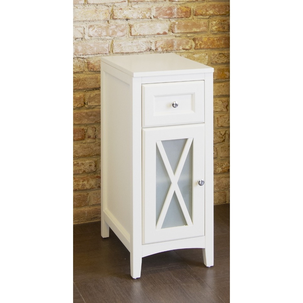 Шкаф с одной дверцей, белый [EU3W] Victorian Burlington EU3W - Вид №1