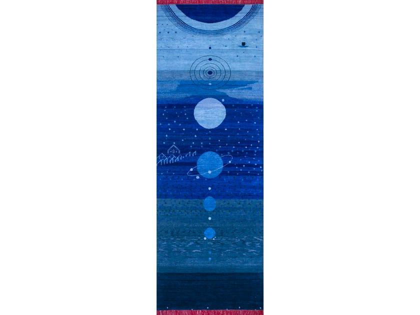 Шерстяной узор прямоугольный ковер ручной работы Jaipur Rugs Brahmaand-A Cosmic Affair ARCH-00152673