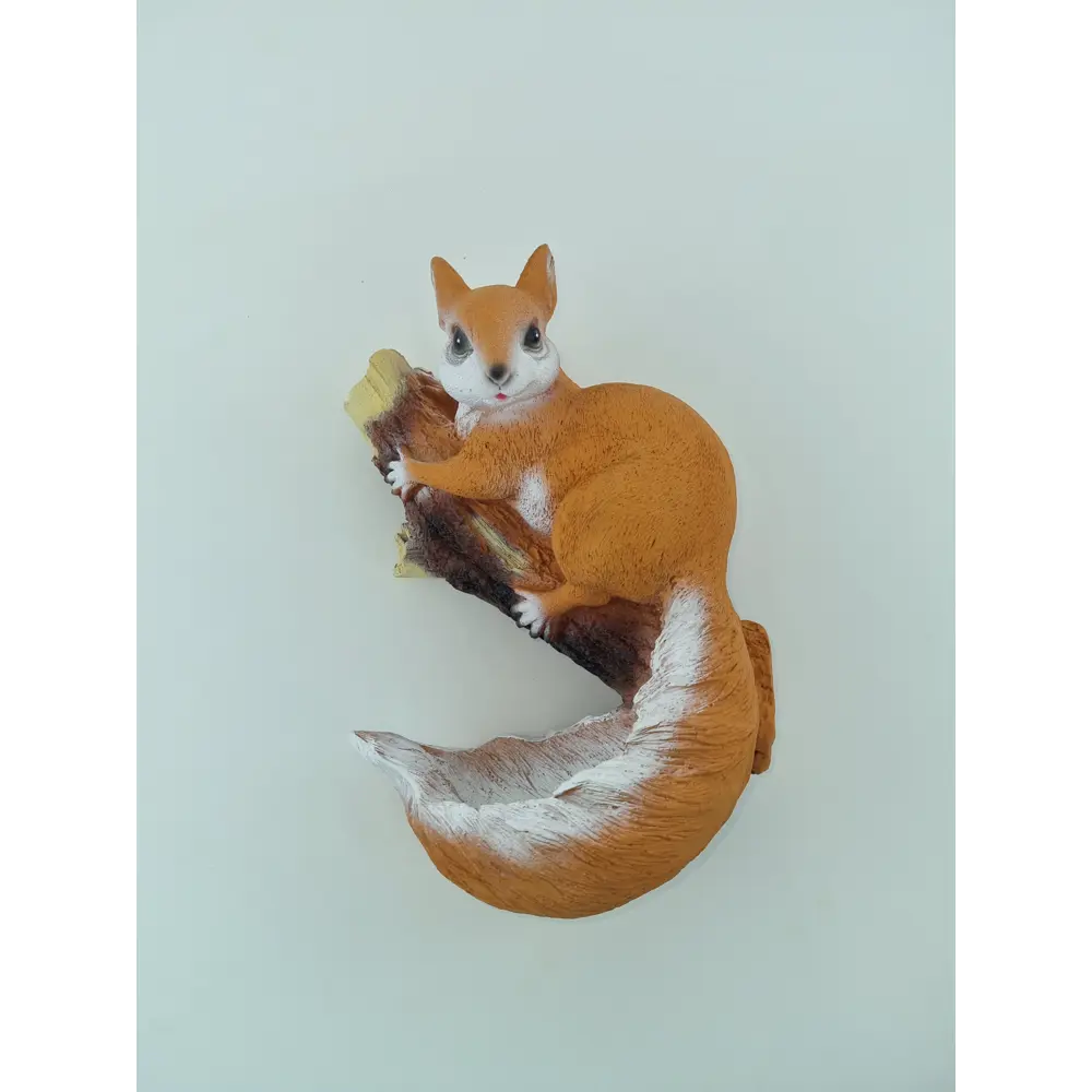 Садовая фигура Белка на ветке полистоун 27x21 см Santreyd STLM-2157199