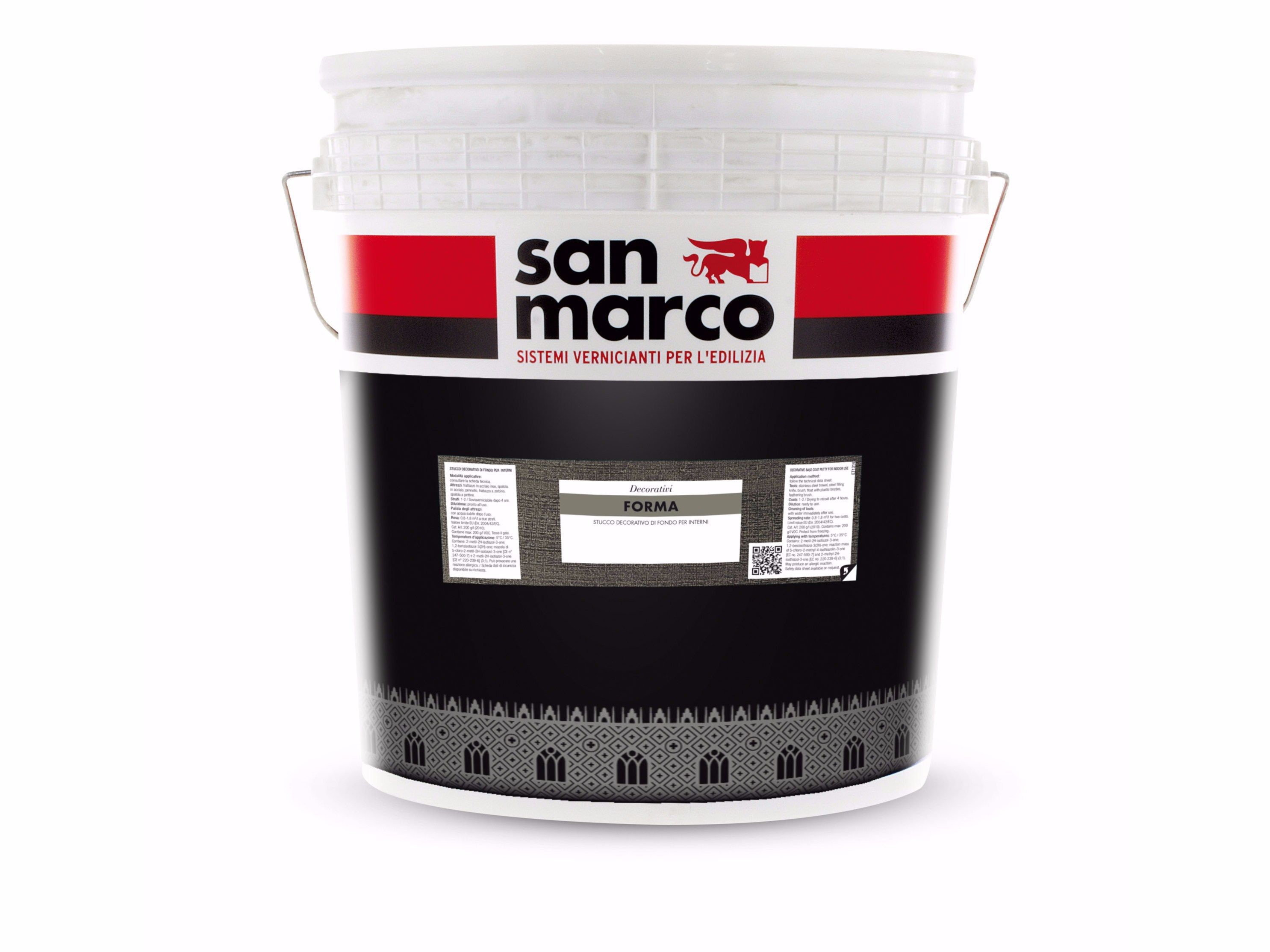 Декоративная акриловая водная краска с рельефным эффектом San Marco ARCH-00007050 - Вид №1