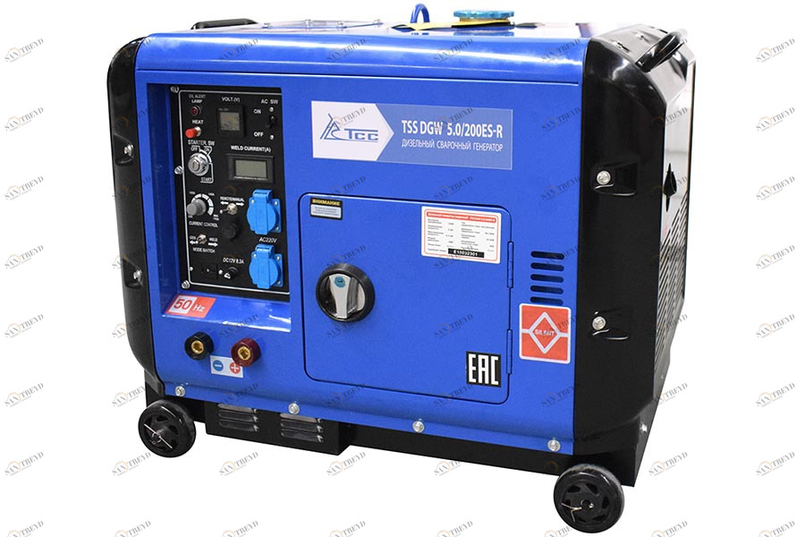 Дизельный сварочный генератор TSS DGW 5.0/200ES-R Santreyd sun-id-1032313