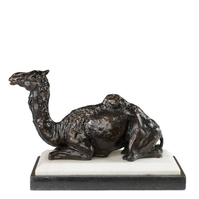 Статуэтка декоративная металлическая 24х37 см черная Camel EICHHOLTZ EICHHOLTZ 062729 Бронза;черный  - Вид №1