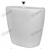 Бачок пластиковый нижн. тип -4 без полочки (шток) (арт. 207) Santreyd 102520