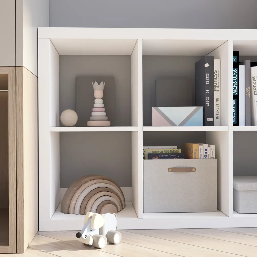 Стеллаж Konsensa Руан - 8 секций для систематизации пространства 89410093 STLM-1578403 - Вид №4