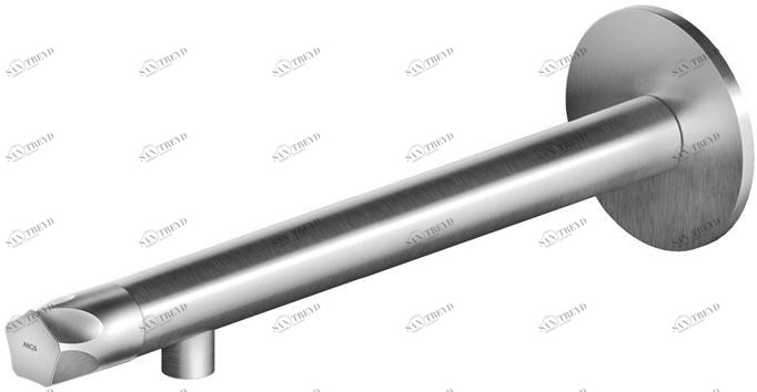 MGS Смеситель для умывальника из нержавеющей стали настенный Penta sun-id-1442125