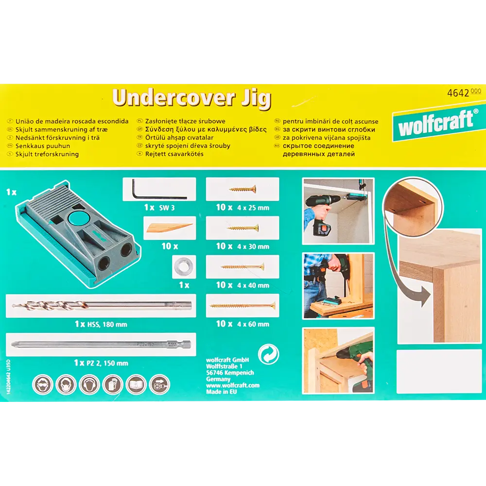 Устройство для выполнения скрытых соединений Wolfcraft 4642000 STLM-2072588 - Вид №5