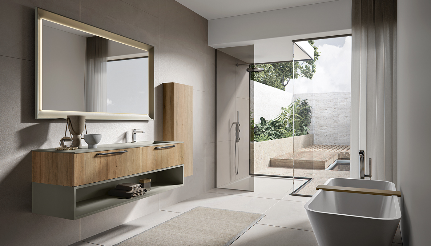 Edone МЕБЕЛЬ ДЛЯ ВАННОЙ с мягкими и элегантными линиями sun-id-2009029 - Вид №15