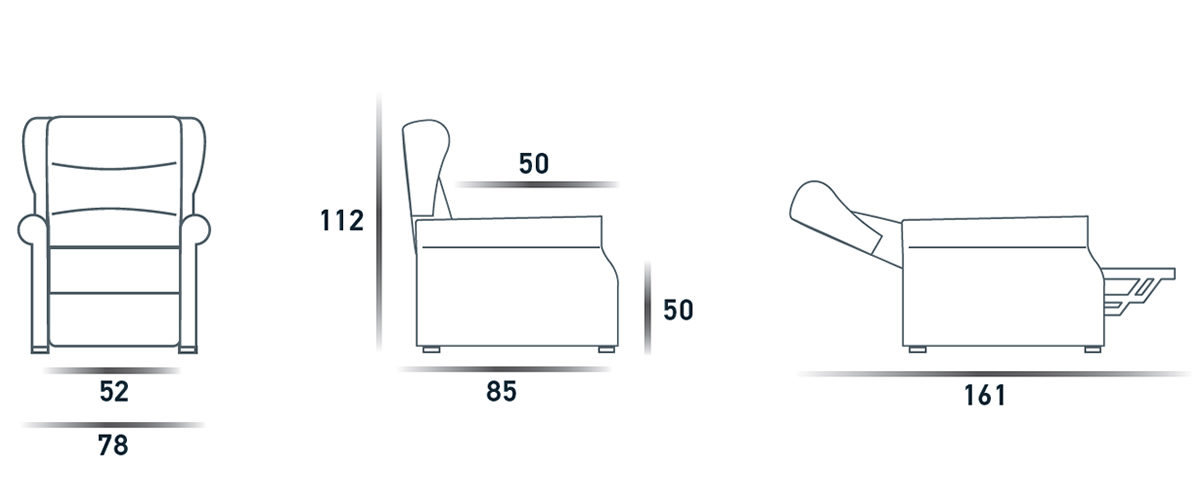 Кресло-Подъемник Lift-Relax 1 Motore  Spaziorelaxitalia  Roma Roma Lift-Relax 1 Motore  - Вид №4