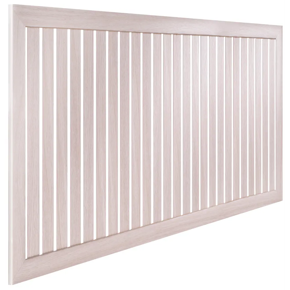 ЛАЙТ Реечный экран для радиатора 120x60 см в стиле светлого ясеня 88909913 STLM-1013758 - Вид №1