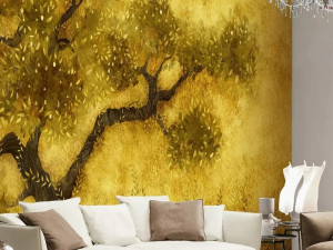 Восточные обои ПВХ бесплатно, экологически чистые, моющиеся