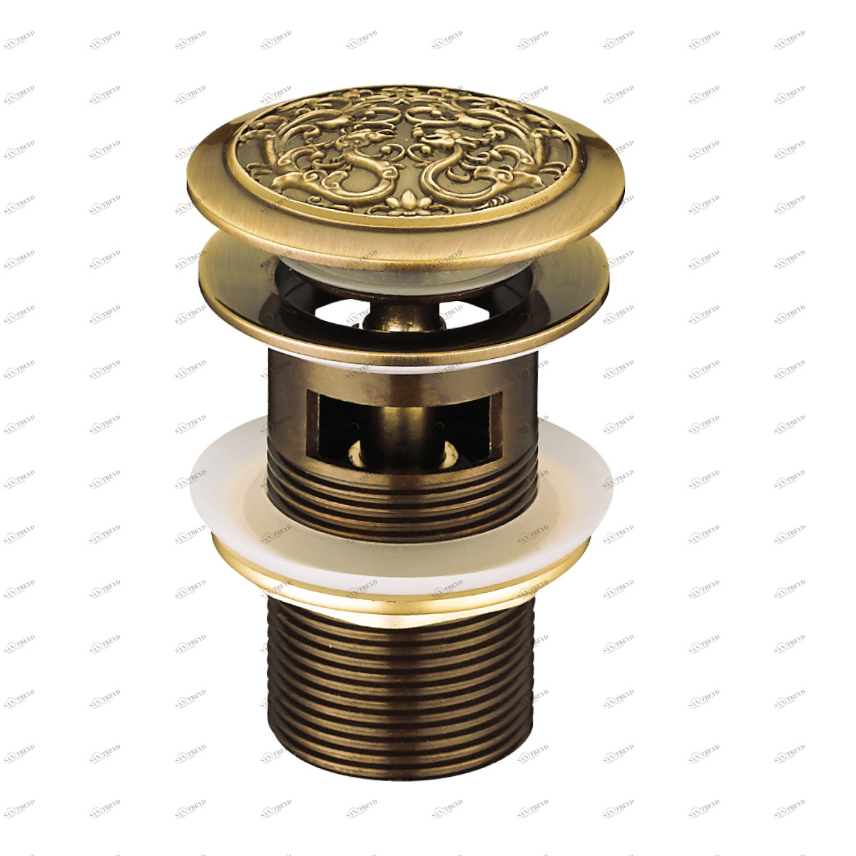 LM6680B Аксессуары Jasmine донный клапан клик-клак, бронза LEMARK 