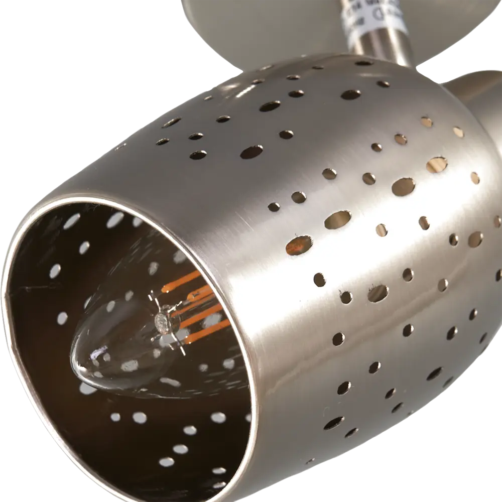 Спот поворотный Siena, 1 лампа, 2 м², цвет сатин никель Escada STLM-2045292 - Вид №5