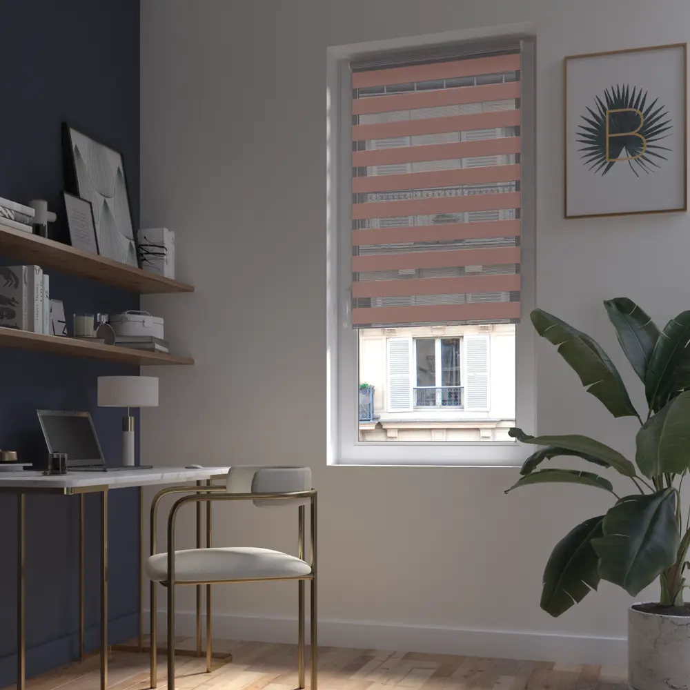 Штора рулонная день-ночь Inspire Peter 55x160 см сиреневая Santal 4 STLM-2096440 - Вид №10