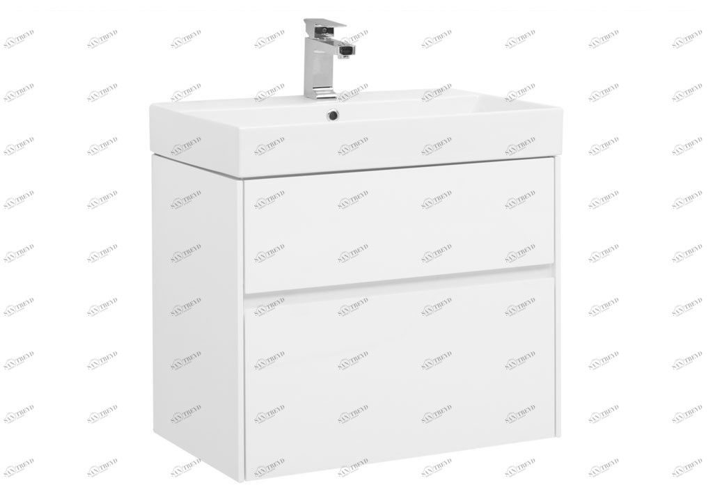 Тумба под раковину Aquanet Бруклин 70 белый sun-id-270458
