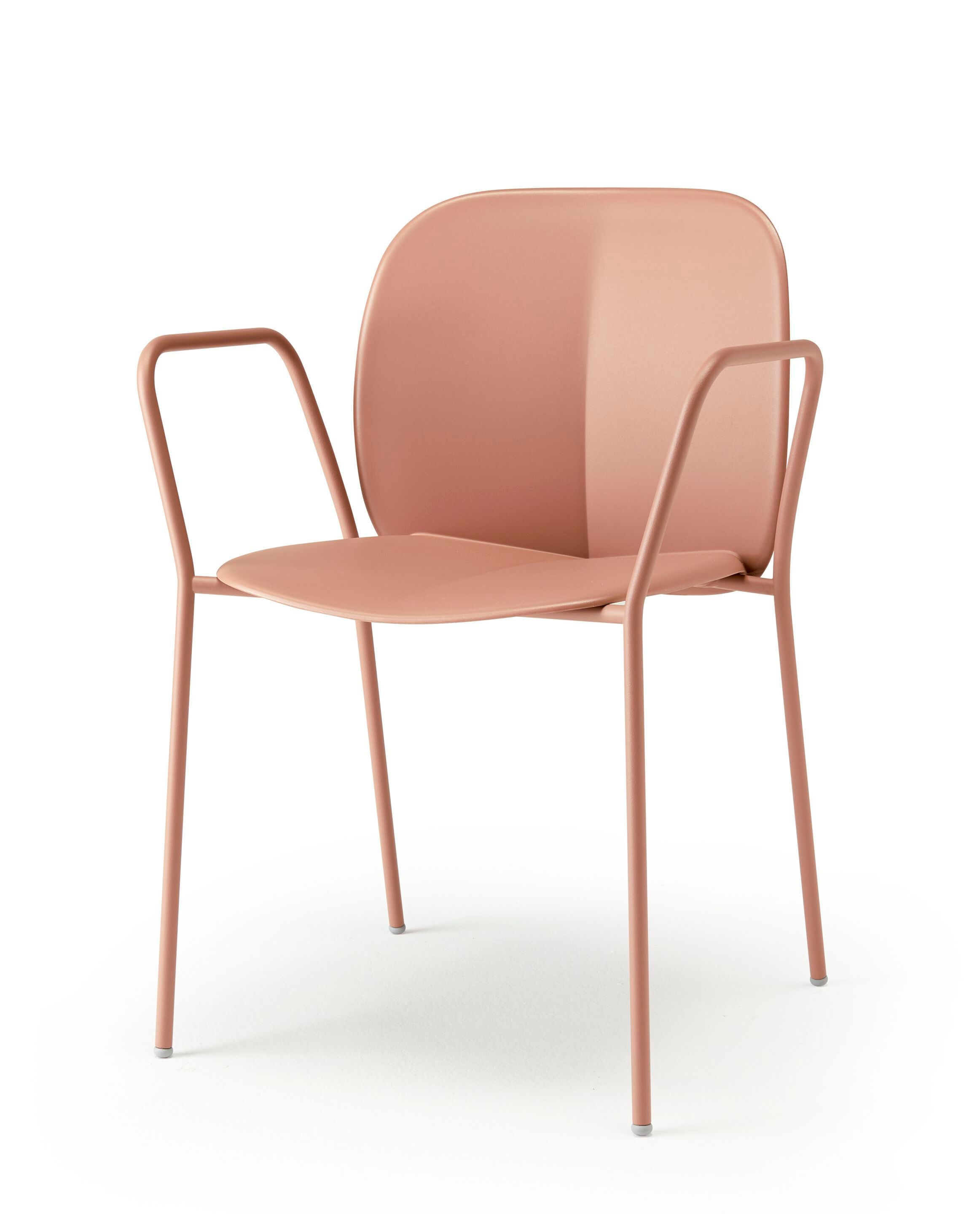 Рециркулированный пластиковый стул с подлокотниками S-CAB Mentha ARCH-00042567 - Вид №8