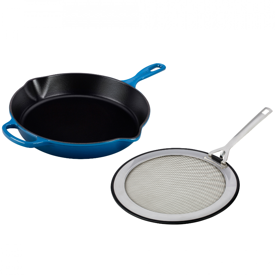 Решетка от брызг Le Creuset, нержавеющая сталь, Ø24 см, серая 98401200000000 - Вид №2