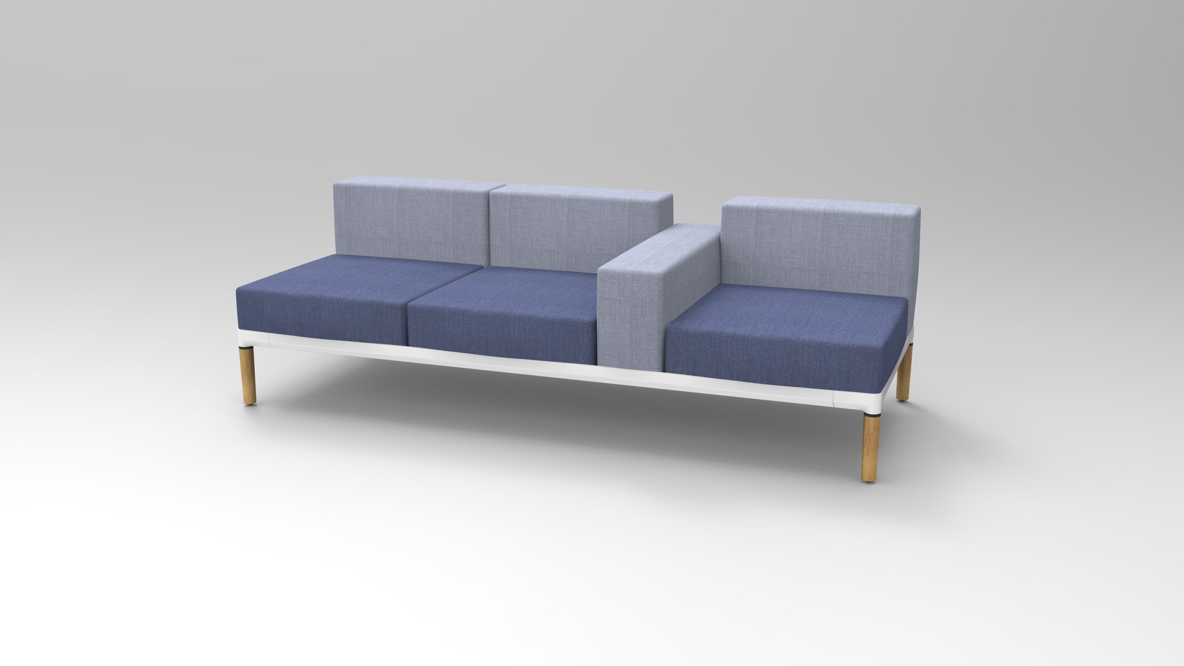 Модульный тканевый диван Quinze & Milan NORA ARCH-00039026 - Вид №11