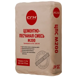 Смесь цементно-песчаная Forman М200, 35 кг