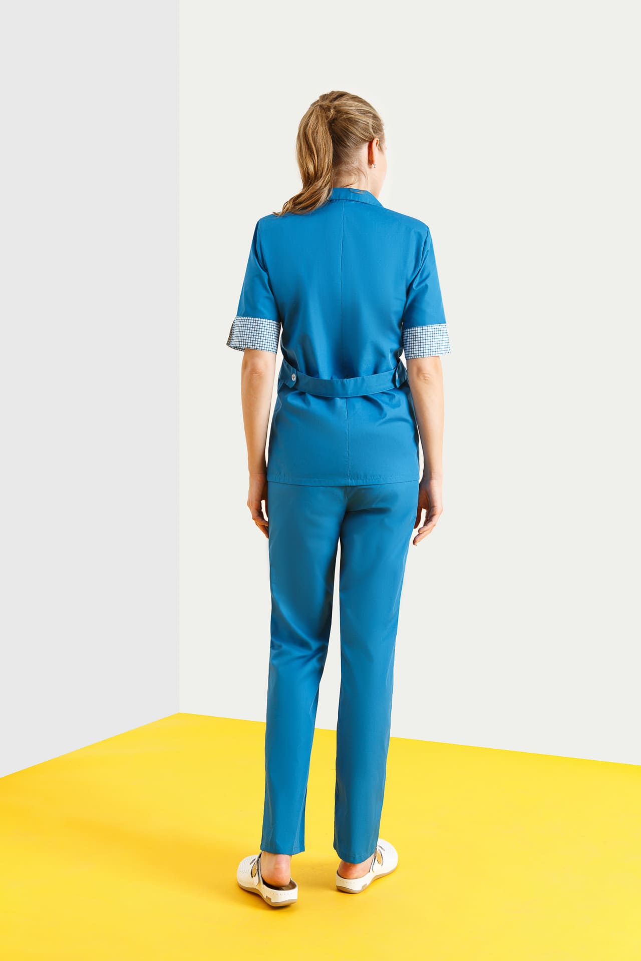 66114 Костюм "Грация" бирюза  Одежда для обслуживающего персонала  размер 48 Спецодежда  - Вид №8