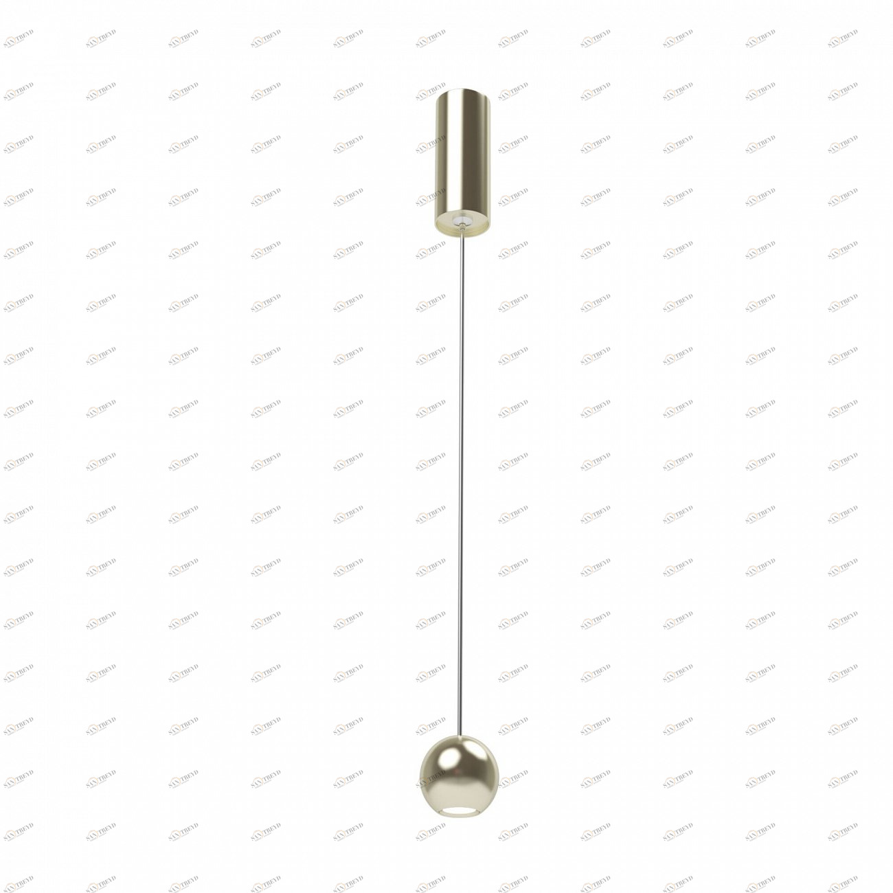 Светильник подвесной светодиодный 215 см золотой Harmat P067PL-L5G3K TECHNICAL PENDANT 00-3957085 Золото 