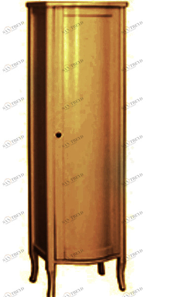 Витрина MIGLIORE Bella ML.BLL-VE450.NC с дверцей, орех 