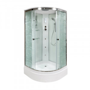 L 902 R с электрикой Душевая кабина DETO Серия L