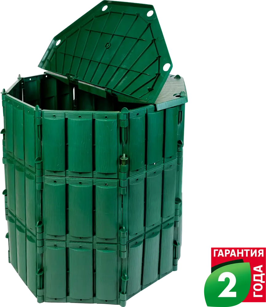 Компостер GEOLIA 600 л для органических отходов с крышкой 86421498
