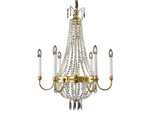 Люстра с кристаллами