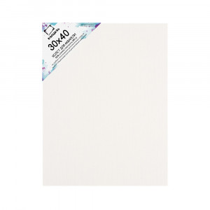 253040 Холст грунтованный на картоне акварельный 100% хлопок 30 х 40 см 280 г/кв.м Малевичъ