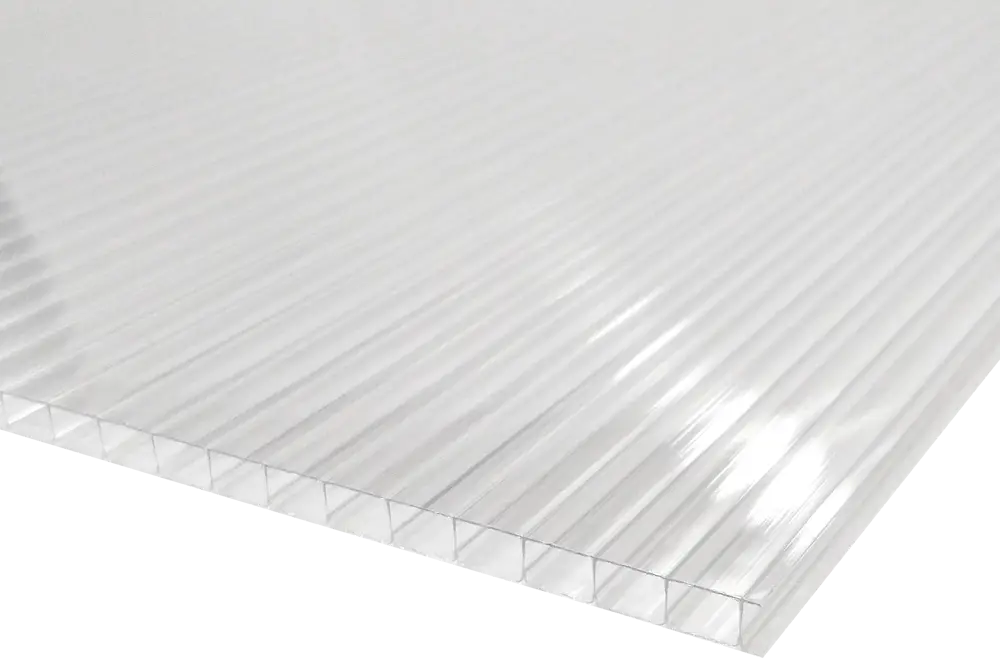 Santreyd Сотовый поликарбонат 3.5 мм прозрачный для теплиц и конструкций 13669272