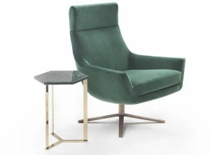 Marelli 4-спицевое кресло с высокой спинкой и подставкой для ног