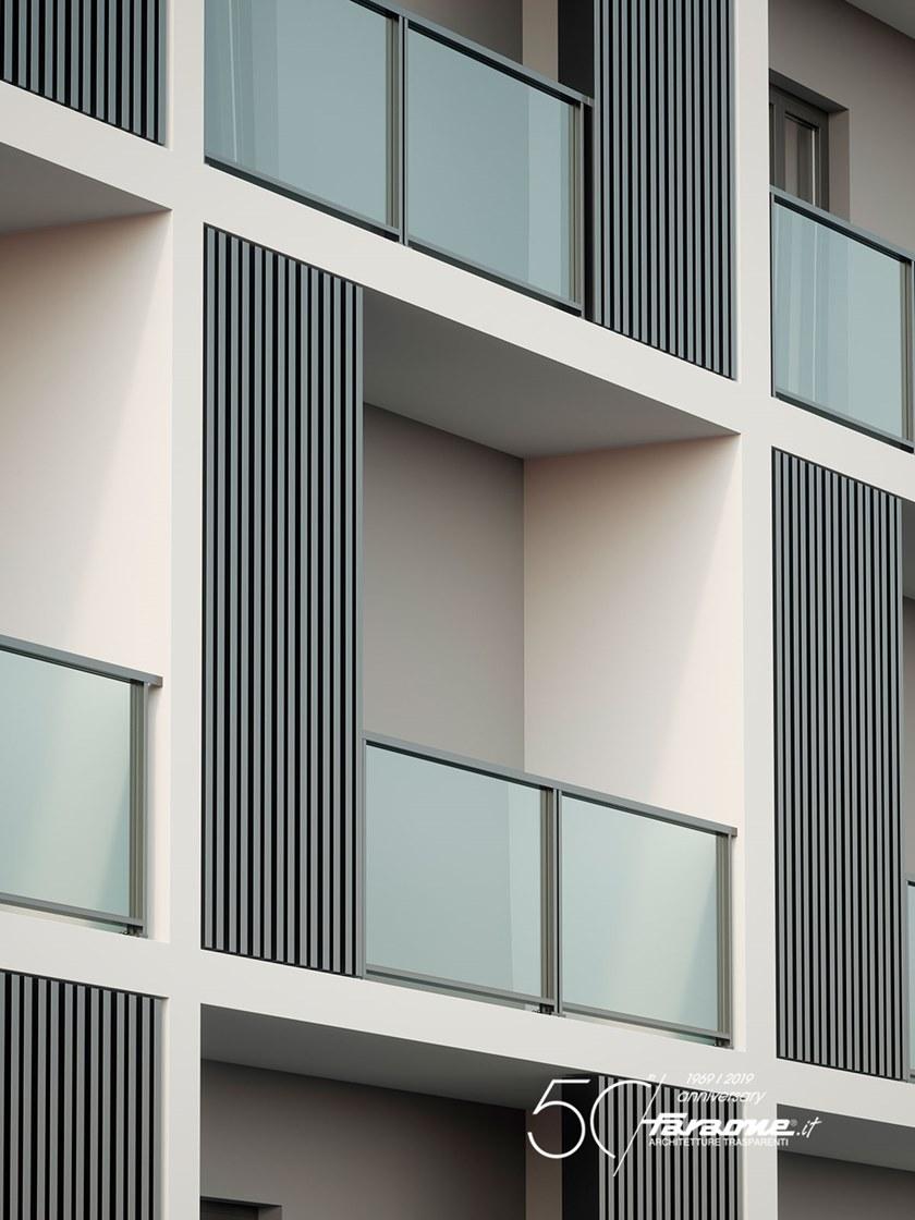 FARAONE Алюминиевый парапет со стеклянными панелями Olimpia sun-id-1426502 - Вид №3