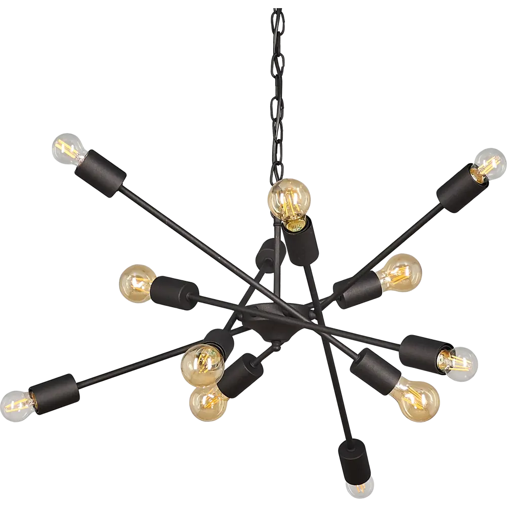 Vitaluce Спутник — подвесная люстра на 12 ламп для просторных помещений 82380090 STLM-0025944 - Вид №4
