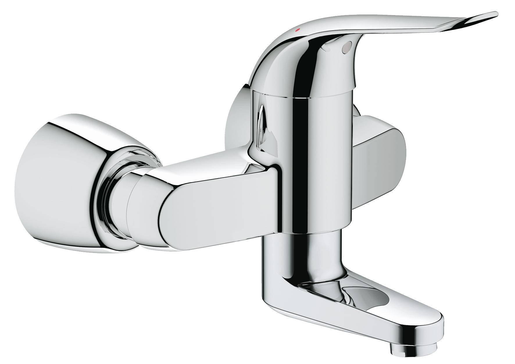 Смеситель для раковины GROHE Euroeco Special (вынос 174 мм, длина рычага 120 мм), хром (32768000)