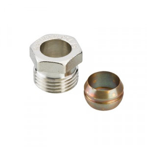 Danfoss Фитинги для медных труб Упл. фитинги д/мед. тр. Ду 14 G1/2'' нар 013G4114