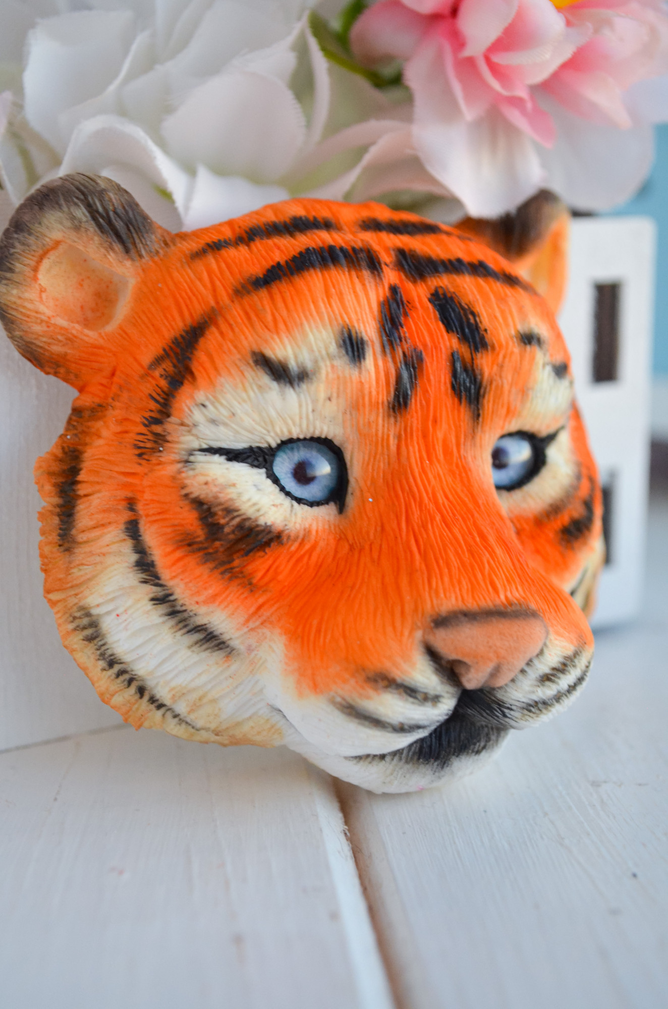 11226 Форма "Морда тигра 2D S" силикон HobbyPage 