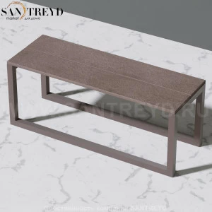 Effegibi LOGICA Скамейка 114 см с сидением из темного ламинированного керамогранита AS10031397