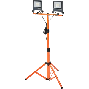 Прожектор светодиодный уличный Ledvance Work Light 2x30 Вт 4000K IP65 на треноге, нейтральный белый свет 82354994 STLM-2100927