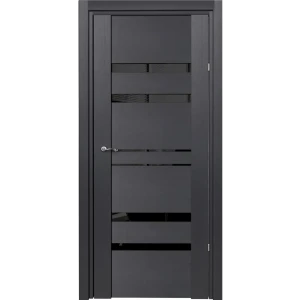 Дверь межкомнатная Artens Велдон глухая Hardflex цвет грей 70x200 см (c замком и петлями) 82401480 STLM-2028504